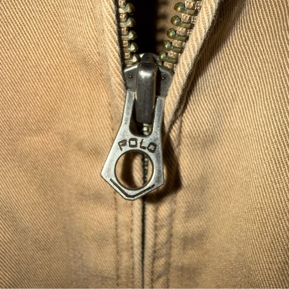 Polo Ralph Lauren Vintage Mens Harrington Classic Jacket Size XXL Tan Cotton - Picture 4 of 16